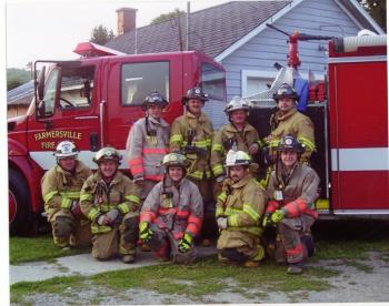 Firemen of Farmersville, New York Firemen of Farmersville, New York