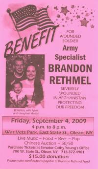 Benefit for Brandon Rethmel