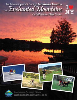 Cover of the 2011 Travel & Activities Guide Enchanted Mountains of Cattaraugus County