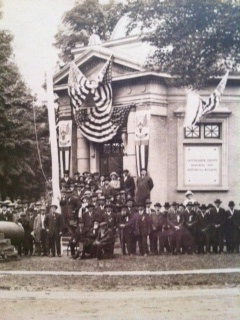 Dedication of the Cattaraugus County Memorial and Historical Building in 1914