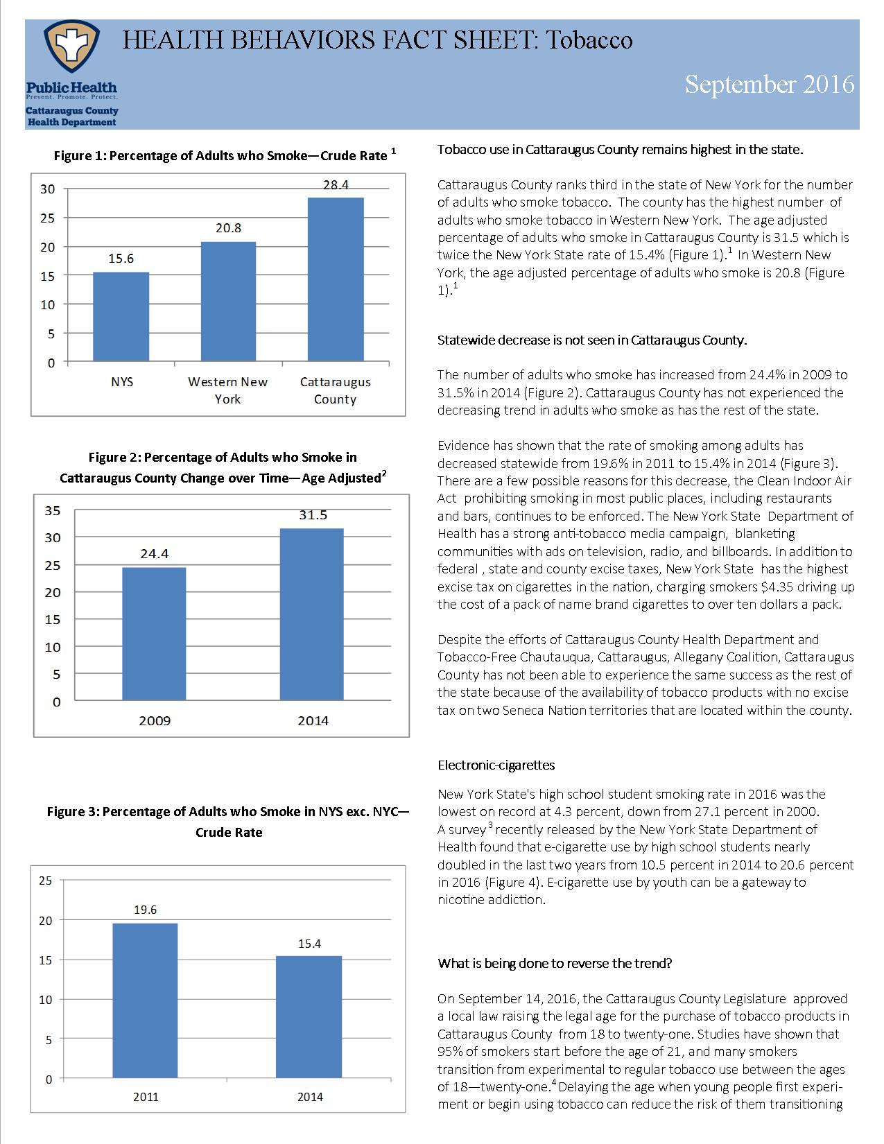 Tobacco Fact Sheet